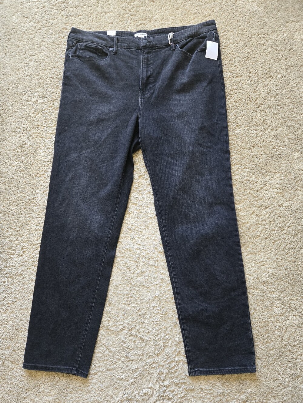 Good American Good Classic Jeans Womens 24 Black